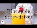 Pineapple Screwdriver | How to make a cocktail with Vodka, Pineapple Juice &amp; Orange Juice