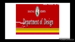 Department of design ! Textile designing !Banasthali Vidyapith