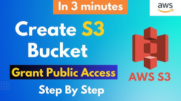 How to Create an AWS S3 Bucket with Bucket Policy and Public Access | Step By Step Tutorial | 2023