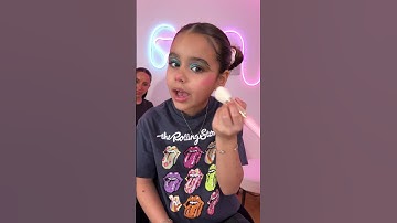 Makeup By 7 Year old Kassie 🤍
