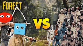 MELAWAN 1 RT PARA KANIB4L | THE FOREST PART 3