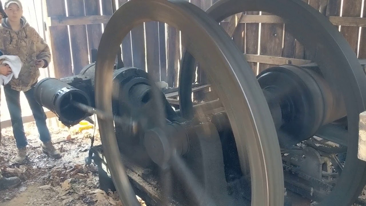 Reid engine pumping well in Calhoun County, West Virginia