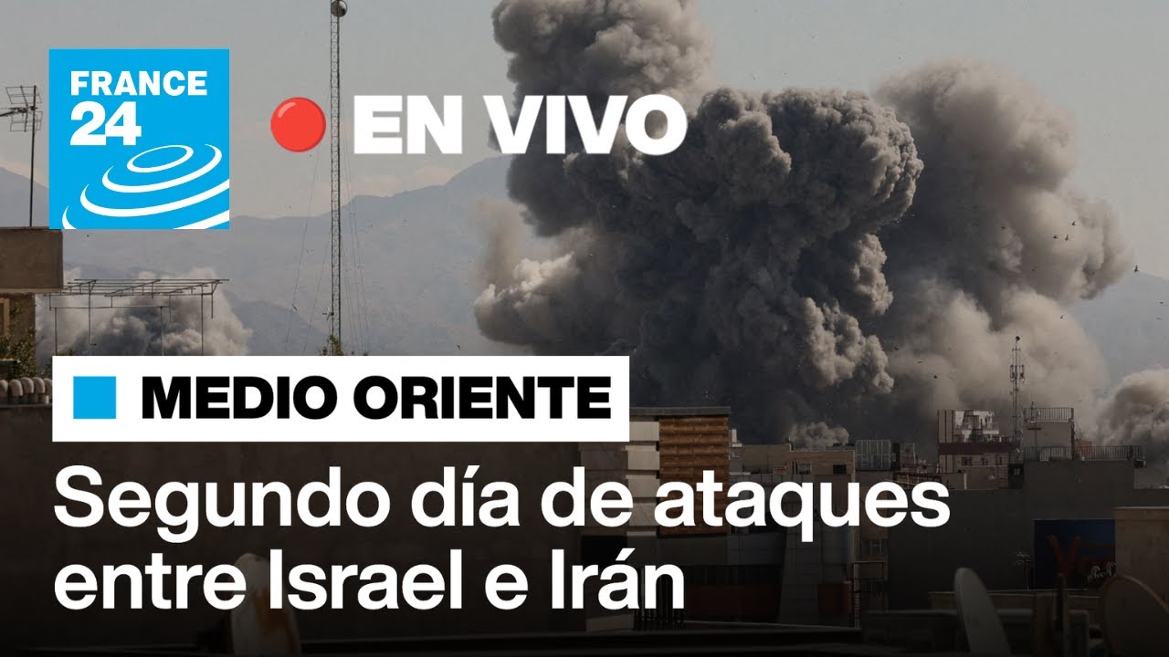 🔴 Segundo día de ataques entre Israel e Irán; Teherán lanza misiles contra bases estadounidenses