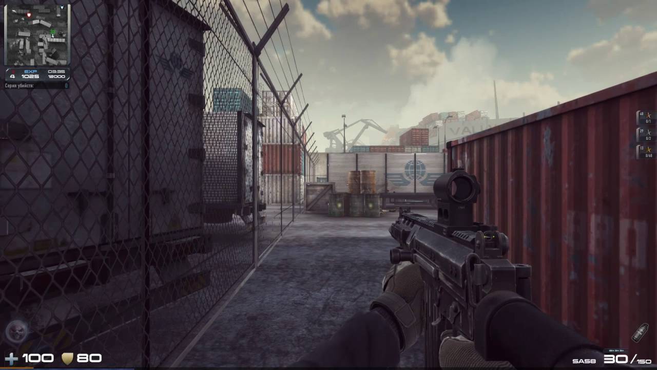 Contract Wars bay5 gameplay SA58 custom