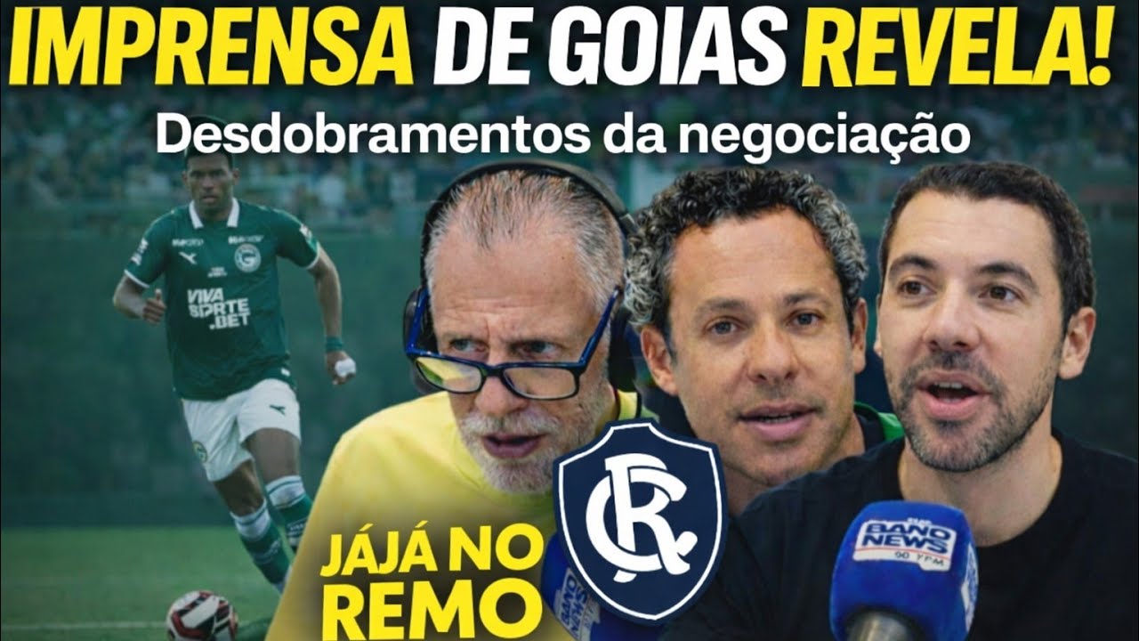 Imprensa de Goiás revela o andamento da negociação de Jajá com o Remo