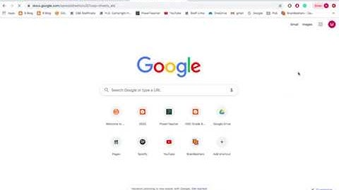 Moving a Bar Graph into Google Docs