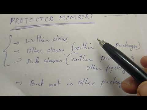 Protected members and calling order of constructors #java Lecture 25