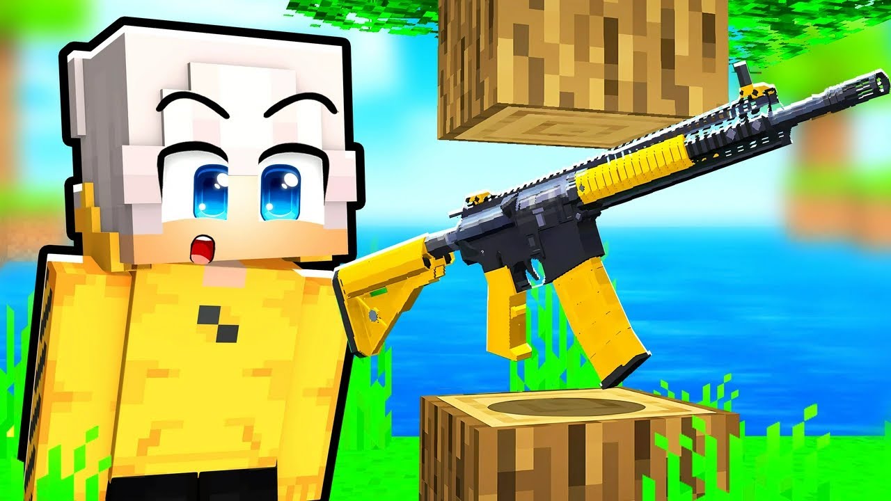 TUTTI i BLOCCHI DROPPANO ARMI REALISTICHE CASUALI in Minecraft!