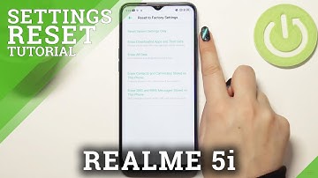 How to Reset System Settings in REALME 5i – Restore Default Settings