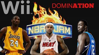 NBA JAM Wii Gameplay - Remix Domination