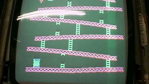 Donkey Kong TKG4 board set with CPU board issues