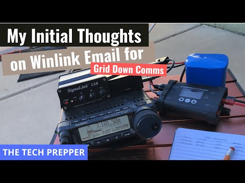 My Initial Thoughts on Winlink Email for Grid Down Comms