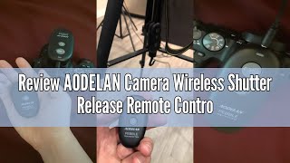 Review AODELAN Camera Wireless Shutter Release Remote Control for Sony Alpha a7 A7R A7RIII A77II A60