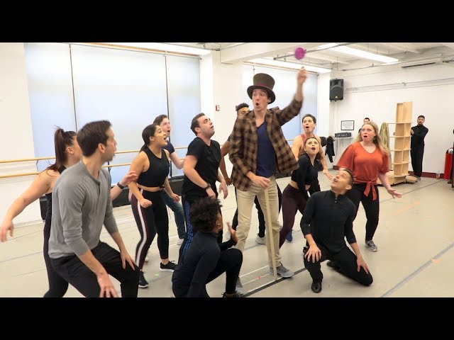 See the New Touring Cast of CHARLIE AND THE CHOCOLATE FACTORY in the Rehearsal Room