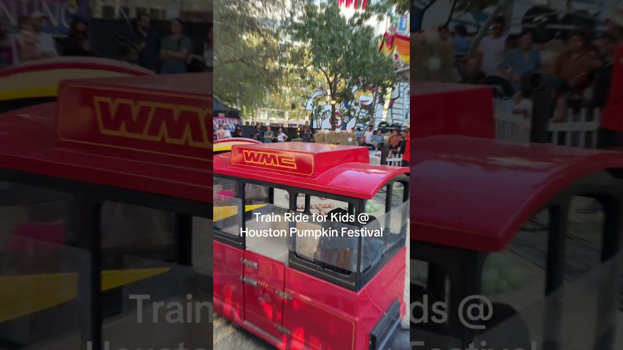 Houston Pumpkin Festival Train Rides | Family Fun & Fall Festivities