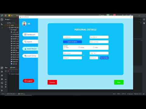 FIA Data Center | Python Socket Programming & PyQt6 Project with MySQL