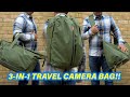 3-in-1 Travel Camera Bag! PGYTECH OneMo Travel - RED35 Review
