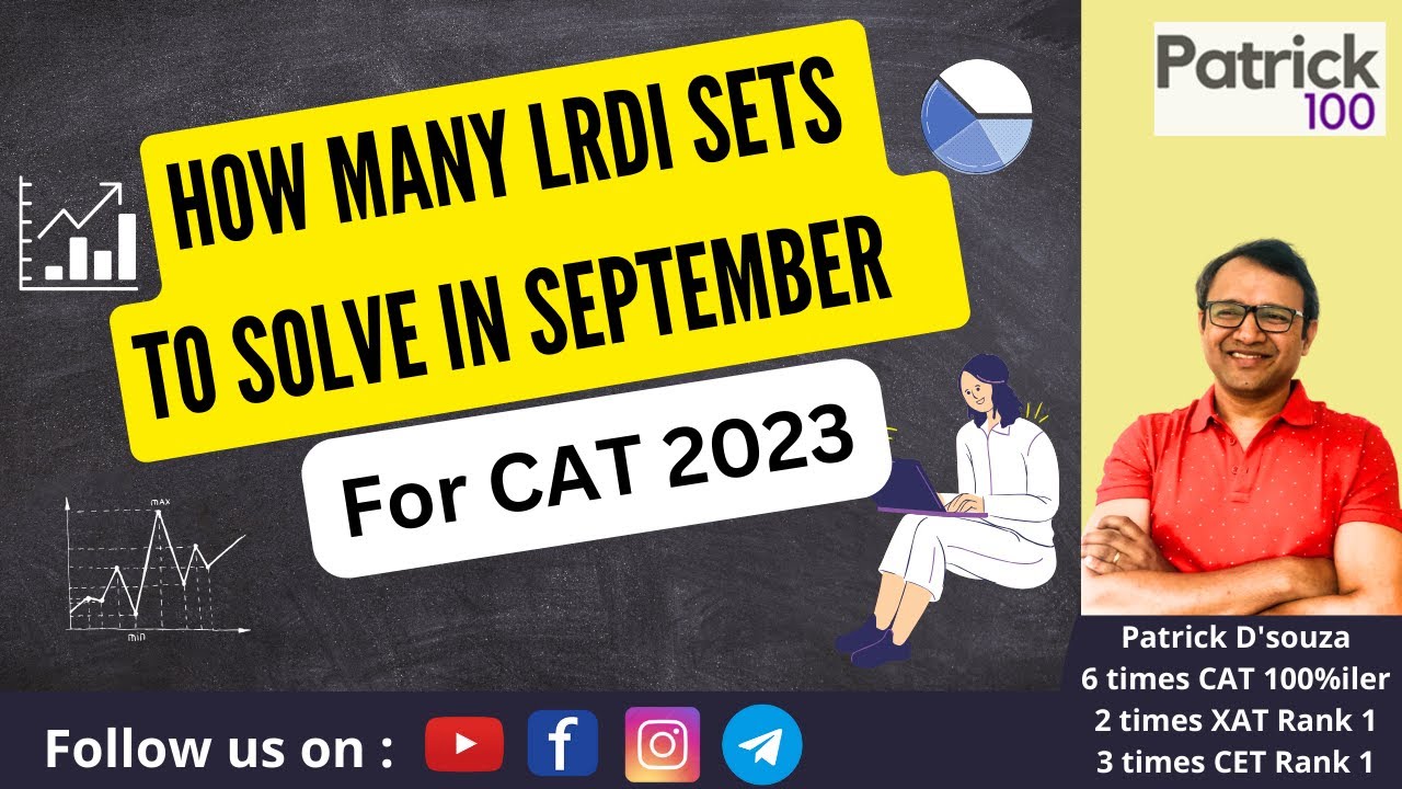 How many DILR sets to solve in September for CAT 2023 | Daily Target ...
