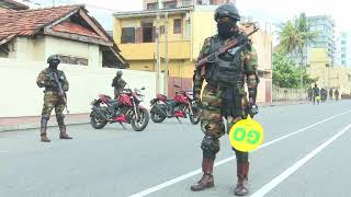 Army Riders in action during movement restrictions on 14.05.2021