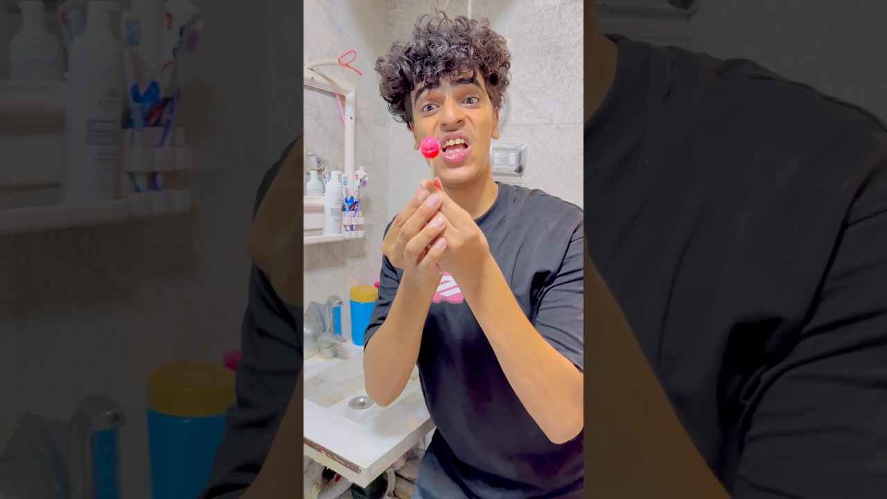 لما المصاصه تقع منك ونت بتاكلها😂🍭