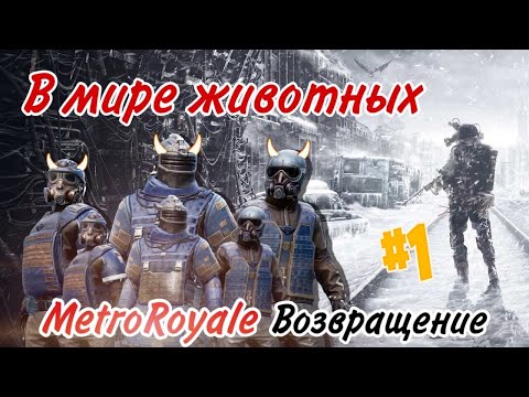 Видео: В МИРЕ ЖИВОТНЫХ #1 | METRO ROYALE| СОЛО ПРОТИВ СКВАДОВ