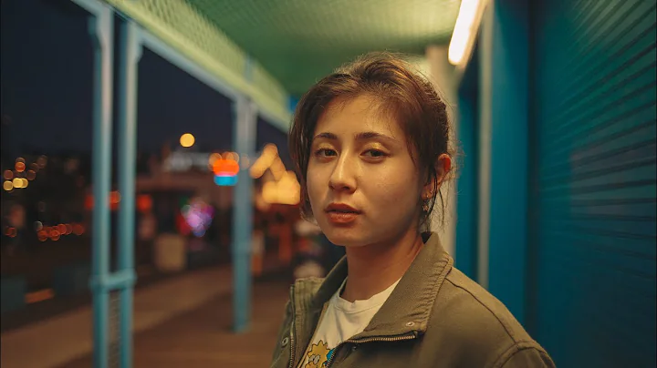 Santa Monica Pier Photoshoot At Night FT Rebecca R...