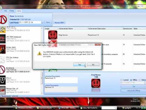 GamerScore Mod Xbox 360 - YouTube