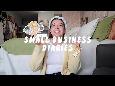 A Christian Girls Small Business Diaries🦋: product unboxing, content trip planning, Hauls.....