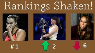 Australian Open 2026 zet de WTA-ranglijst op zijn kop | Wie steeg, wie daalde en de dominantie va...