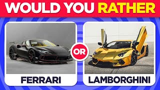 Would You Rather… Luxury Car Edition! 🚗🚙 screenshot 4
