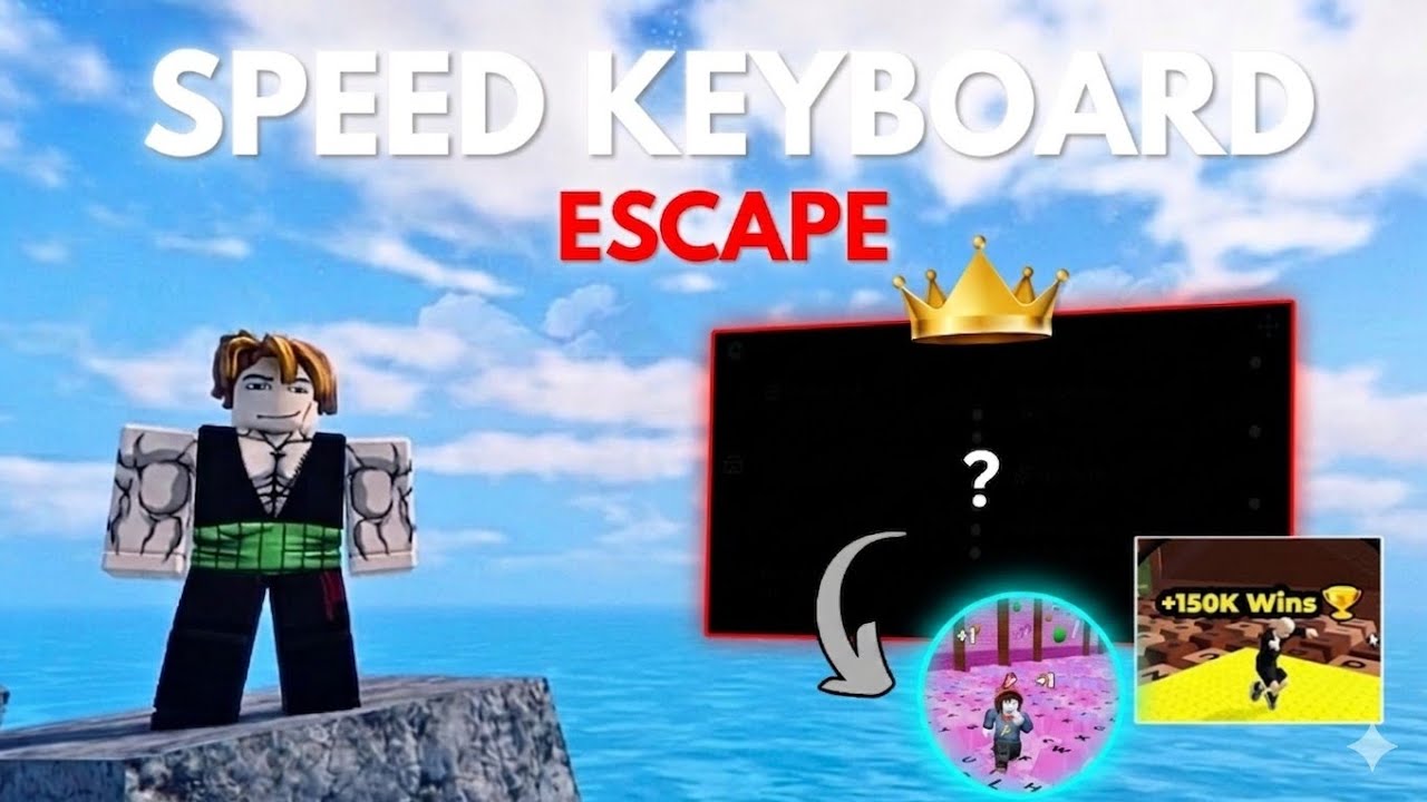 Speed Keyboard Escape Roblox Script *NO KEY* | Instant Teleport To End ...