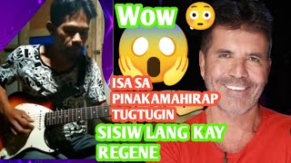 Video thumbnail of "Regene Nueva_Black and White|Fingerstyle|Subrang galing 😱😱"