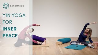 30 minute Yin yoga class for inner peace - in support of IMOVE screenshot 1