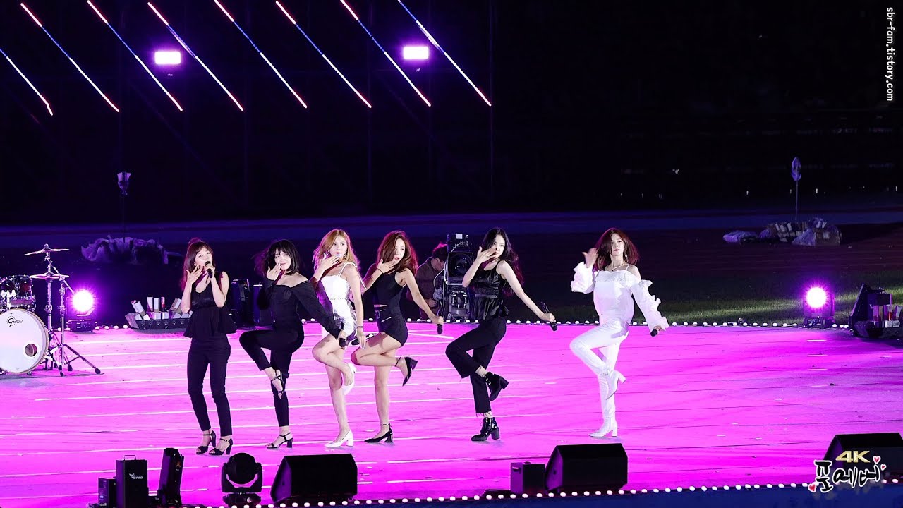 190830 4K 에이핑크(APINK) Fullcam Nocut [충주세계무예마스터쉽 개막식] 직캠(fancam) by 포에버