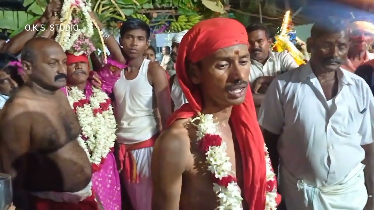 வாக்குவரம்  கரகம் அழைத்தல்  ஶ்ரீ.புது கோட்டைகருப்பனசாமி ஓலப்பாளையம் 29.06.2022