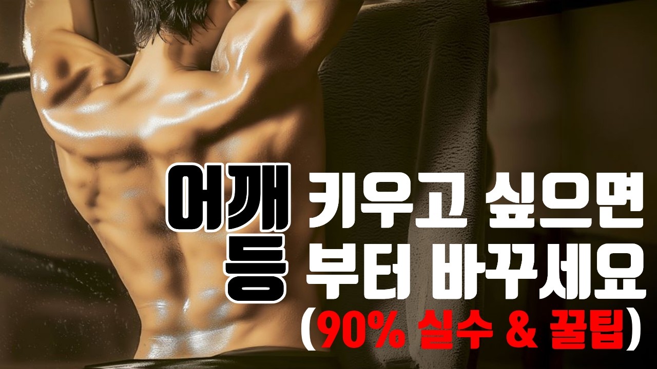 어깨 넓히고 싶은 헬린이 필수 시청 (어시스트 풀업&꿀팁)