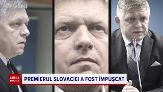 Momentul tentativei de asasinare asupra premierului slovac Robert Fico