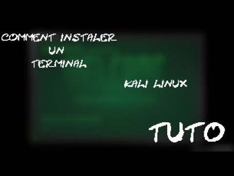 Vidéo: Comment Installer Un Terminal Sous Windows