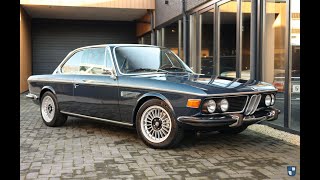 1973 Bmw 3.0 Csi In 040 Nachtblau Over Black Leather - Oldenzaal Classics