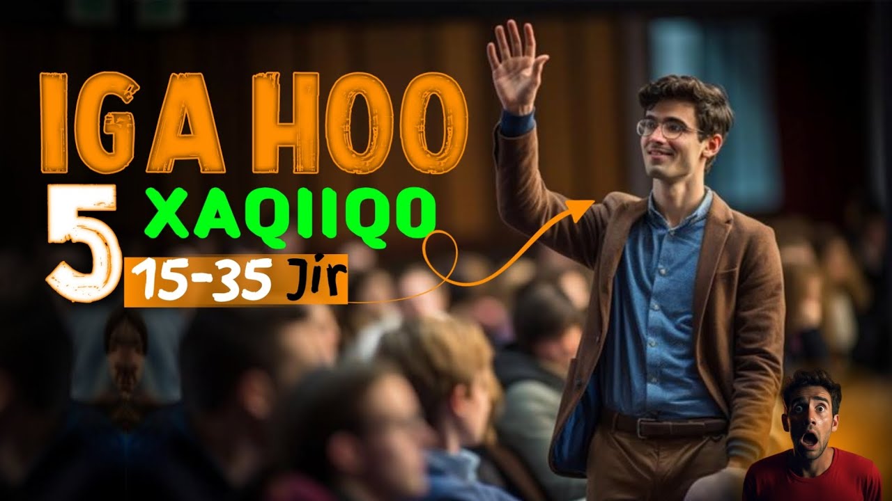 5 XAQIIQO QOF KASTA GAAR AHAAN 15-35 JIRKA || IGA QAADO SXP 🫡