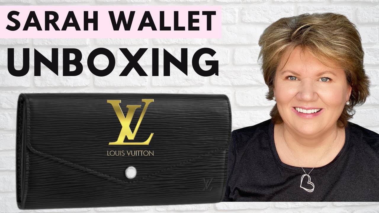 Unboxing and Review: €355 Louis Vuitton Slender Wallet Epi Leather (Black)  