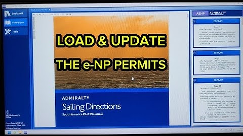 Load and update the e-NP permits into Admiralty eNP Reader