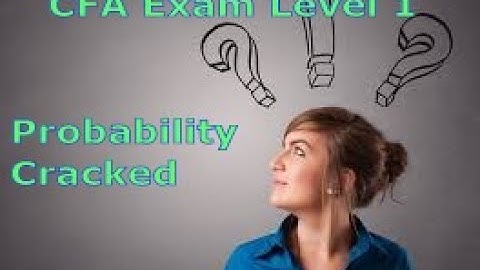 CFA Level 1 Probability [Concepts You