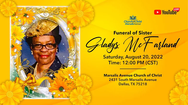 Funeral of Sister Gladys McFarland