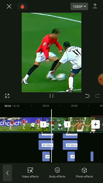 capcut simple editing tutorial | football editing tutorial | Edit Like a Pro with CapCut#midasheditz