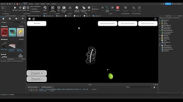 Testing planetary gravity with line forces in roblox studio