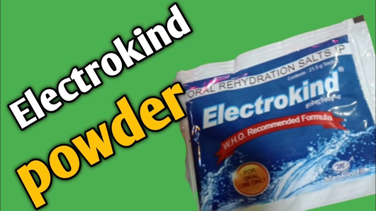 electrokind//electrokind powder//electrokind use//ors YouTube