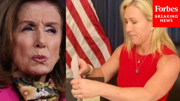 Marjorie Taylor Greene Literally Shreds Pelosi's W...