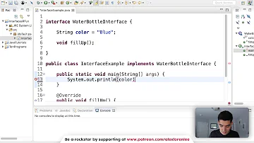 Como instanciar interface Java?