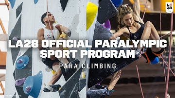 LA28 Official Paralympic Sport Program